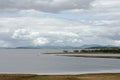 Clouds over the lake