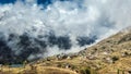 Clouds over Laya Village