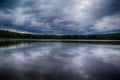 Clouds over Meeting House Pond