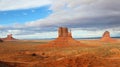 CLOUDS OVER MONUMENT VALLEY