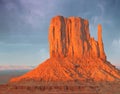 Clouds over Monument Valley Royalty Free Stock Photo