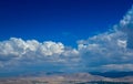 Clouds Over Mountains Royalty Free Stock Photo