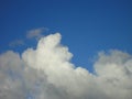 Clouds over mountains on Oahu Island, Hawaii Royalty Free Stock Photo