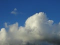 Clouds over mountains on Oahu Island, Hawaii Royalty Free Stock Photo