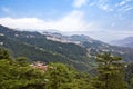 Clouds over mountains, Shimla, Himachal Pradesh, India Royalty Free Stock Photo