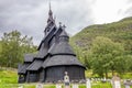 Old church in Borgund in Norway