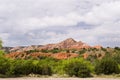 Clouds over Palo Duro Canyon Royalty Free Stock Photo