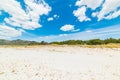 Clouds over Puntaldia shore