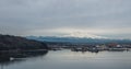 Clouds Over Rainier And Port 4 Royalty Free Stock Photo