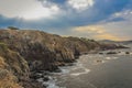 Clouds over the rocks