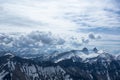 Clouds Over The Swiss Mountains