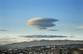 Clouds over Tbilisi town. Georgia