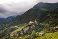 Clouds over Tyrol castle