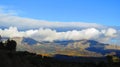 Clouds over valley