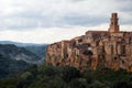 Clouds on Pitigliano