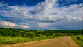 Clouds after the rain