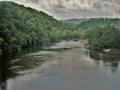 North Fork New River Reflections Royalty Free Stock Photo