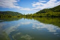 Clouds Reflected, Rhone River, France