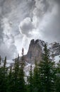 Clouds at Rocky Mountain National Park Royalty Free Stock Photo