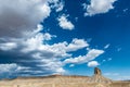 Clouds rolling over the mesa Royalty Free Stock Photo