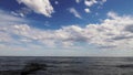 Clouds and sea