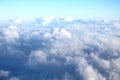 Clouds seen from an airplane