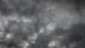 Brooding dark cloudy sky threatening rain Royalty Free Stock Photo