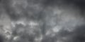 Brooding dark cloudy sky threatening rain Royalty Free Stock Photo