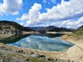 Clouds skies and lake Royalty Free Stock Photo