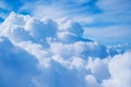 Clouds and skies view Royalty Free Stock Photo