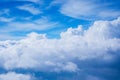 Clouds and skies view Royalty Free Stock Photo