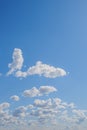 Clouds, sky. The airspace. A cloudy landscape. Environment