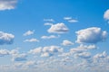 Clouds, sky. The airspace. A cloudy landscape. Environment