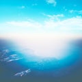 Clouds in sky atmosphere panorama Royalty Free Stock Photo