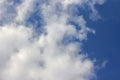 Clouds in the sky, Background with clouds on blue sky, nature inspirations