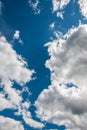 Clouds and the sky Royalty Free Stock Photo