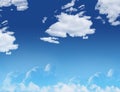 Clouds on sky - Stock image Royalty Free Stock Photo