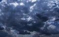 Clouds on sky - Stock image Royalty Free Stock Photo