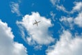 Clouds, sky, plane