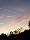 Clouds, sky, sunset, nature, autum,