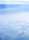 Clouds and smoke Vertical Royalty Free Stock Photo