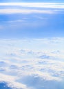 Clouds and smoke Vertical Royalty Free Stock Photo