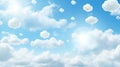 clouds spring sky background Royalty Free Stock Photo