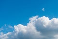 Clouds in the spring sky Royalty Free Stock Photo