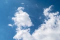 Clouds in the spring sky Royalty Free Stock Photo