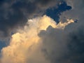 Clouds before storm Royalty Free Stock Photo