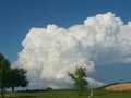 Prestorm clouds Royalty Free Stock Photo