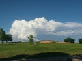 Prestorm clouds Royalty Free Stock Photo