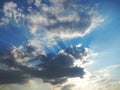 Clouds and sunlights, Kruger national park, SOUTH AFRICA Royalty Free Stock Photo