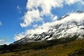 Clouds taking over the mountains